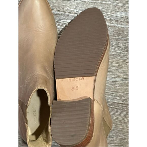 Nisolo Eva everyday Chelsea boot tan brown bootie 8.5 39 - Picture 9 of 13